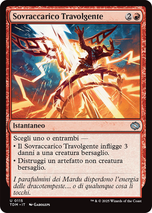 Tarkir la Dracotempesta 115 Sovraccarico Travolgente