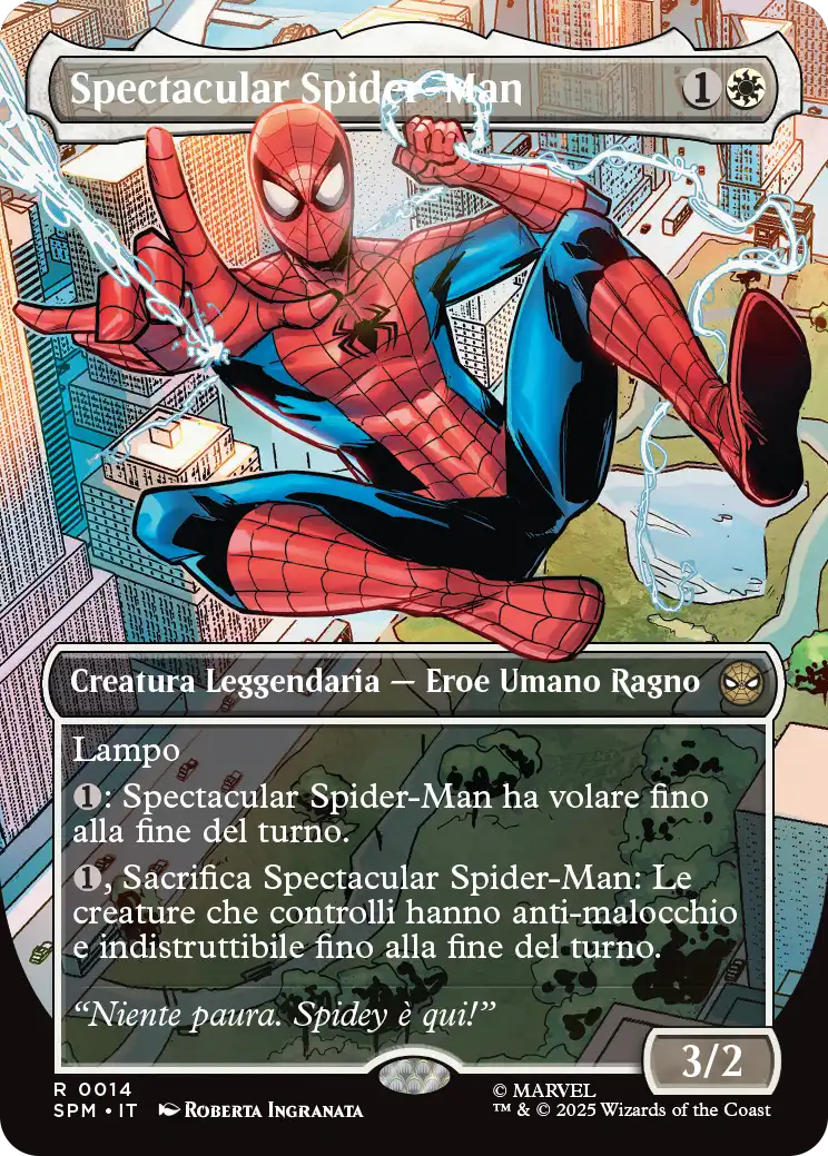 Magic Marvel Spider-man 349 Spectacular Spider-Man foil