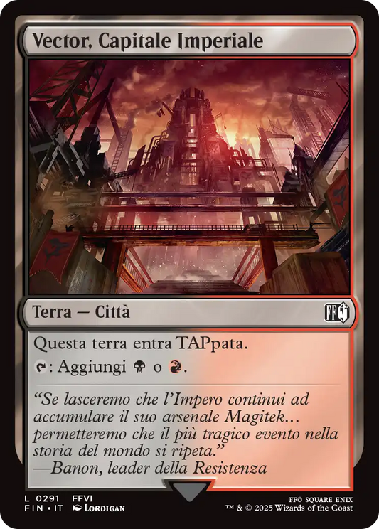 Final Fantasy 291 Vector, Capitale Imperiale