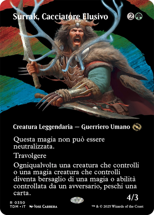 Tarkir la Dracotempesta 350 Surrak, Cacciatore Elusivo extra