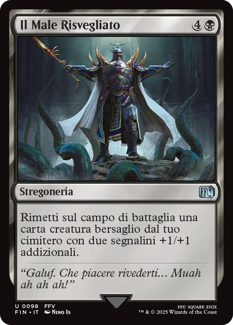 Final Fantasy 98 Il Male Risvegliato