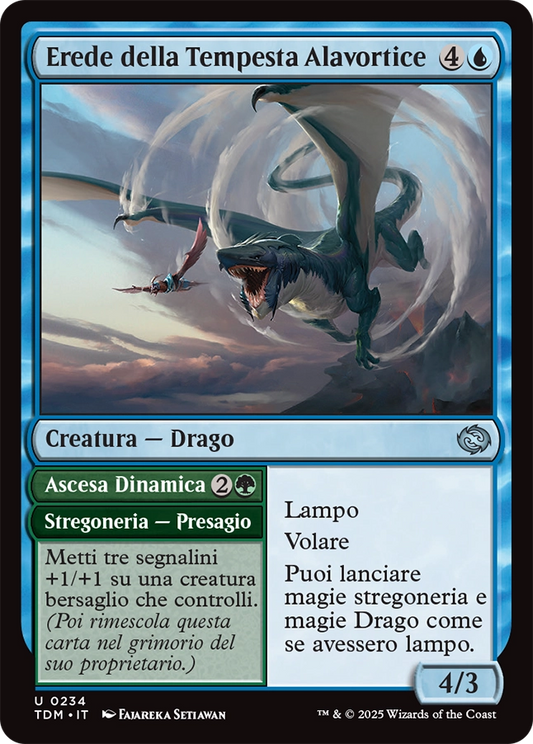 Tarkir la Dracotempesta 234 Erede della Tempesta Alavortice