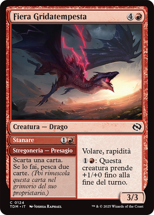 Tarkir la Dracotempesta 124 Fiera Gridatempesta