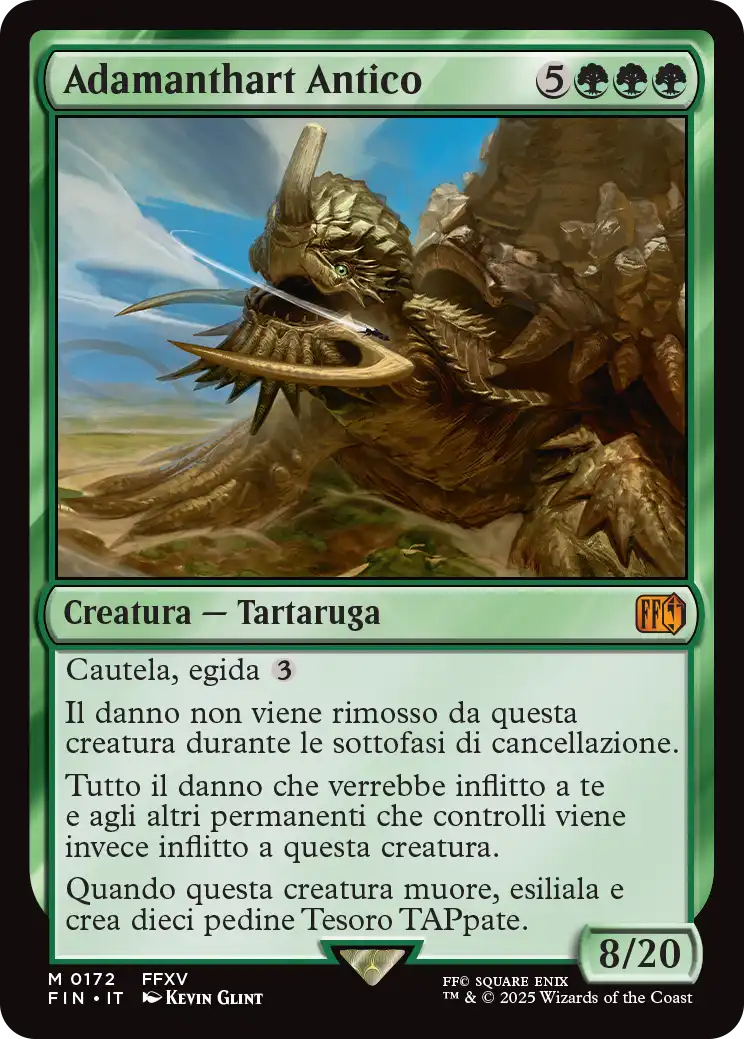 Final Fantasy 172 Adamanthart Antico