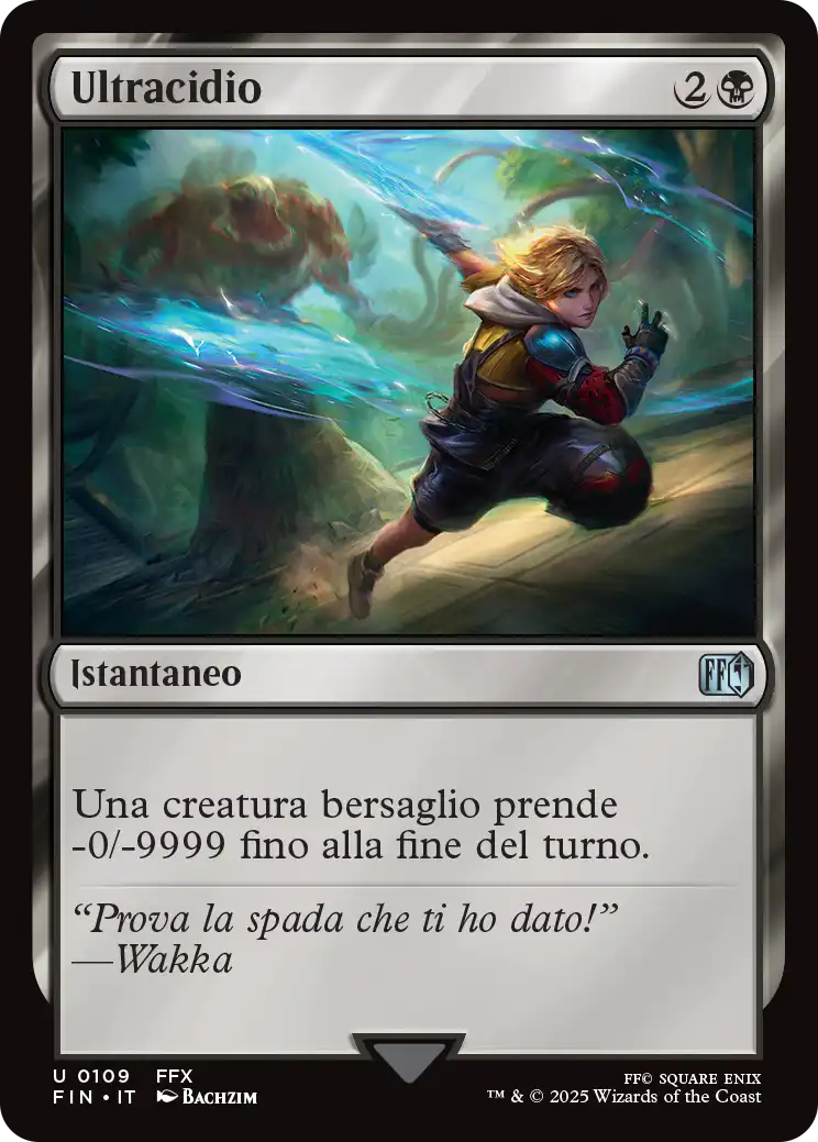 Final Fantasy 109 Ultracidio