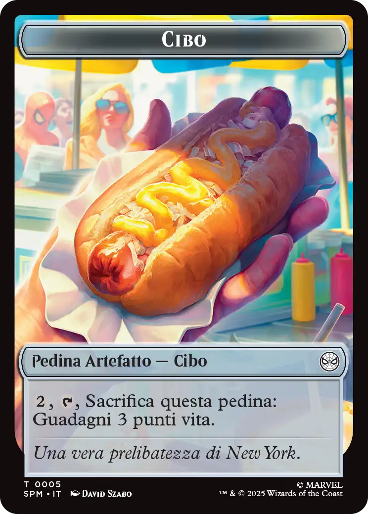 Magic Marvel Spider-man 276 Cibo token