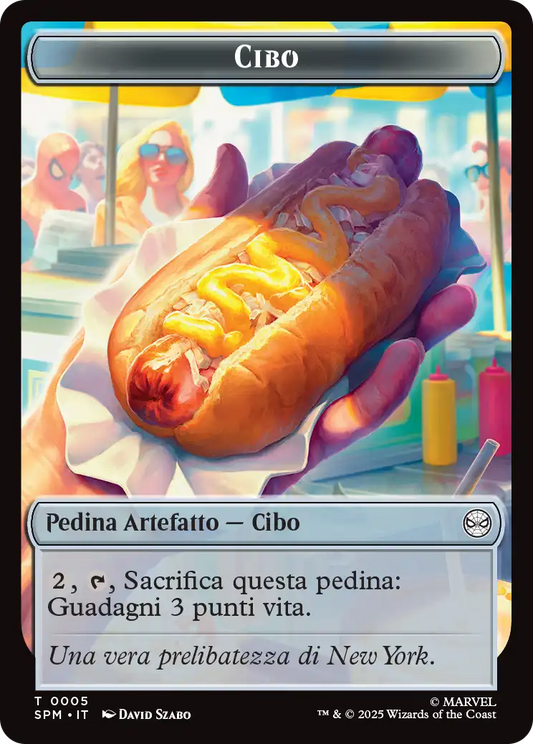 Magic Marvel Spider-man 276 Cibo token