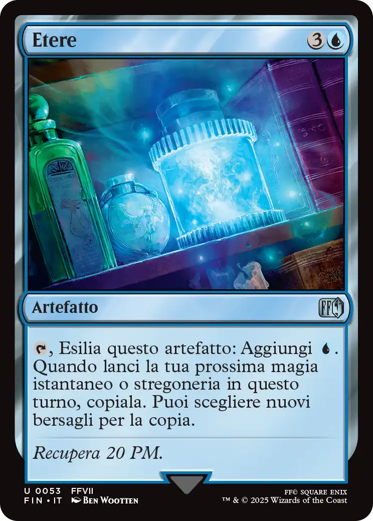 Final Fantasy foil 541 Etere foil