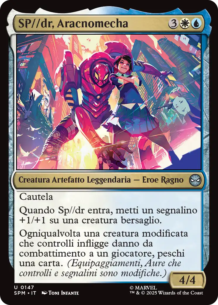 Magic Marvel Spider-man 147 SP//dr, Aracnomecha