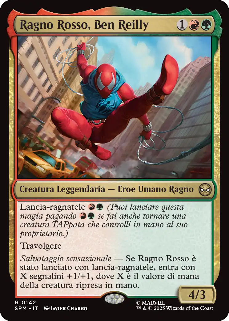 Magic Marvel Spider-man 142 Ragno Rosso, Ben Reilly