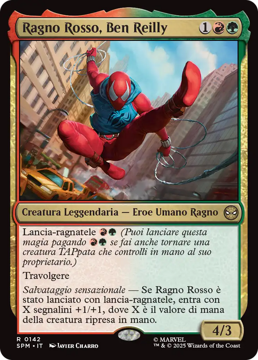 Magic Marvel Spider-man 142 Ragno Rosso, Ben Reilly