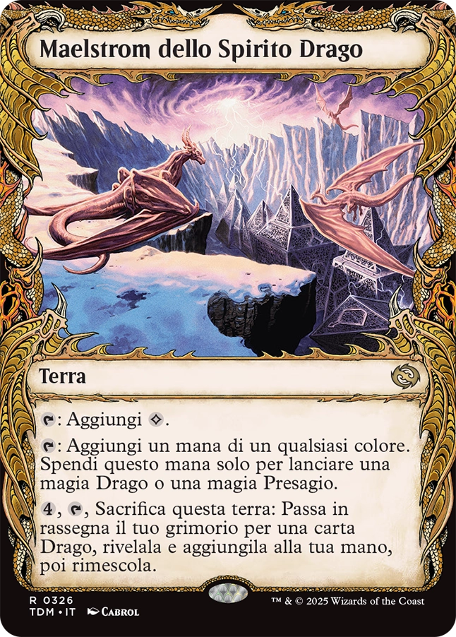 Tarkir la Dracotempesta 326 Maelstrom dello Spirito Drago extra