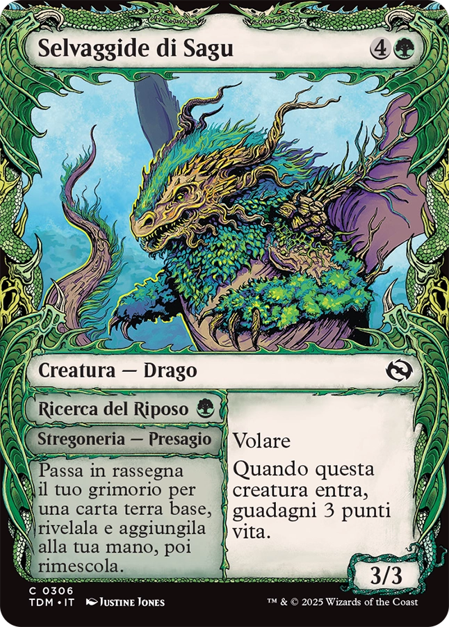 Tarkir la Dracotempesta 306 Selvaggide di Sagu extra