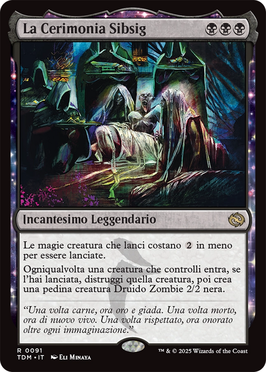 Tarkir la Dracotempesta 91 La Cerimonia Sibsig