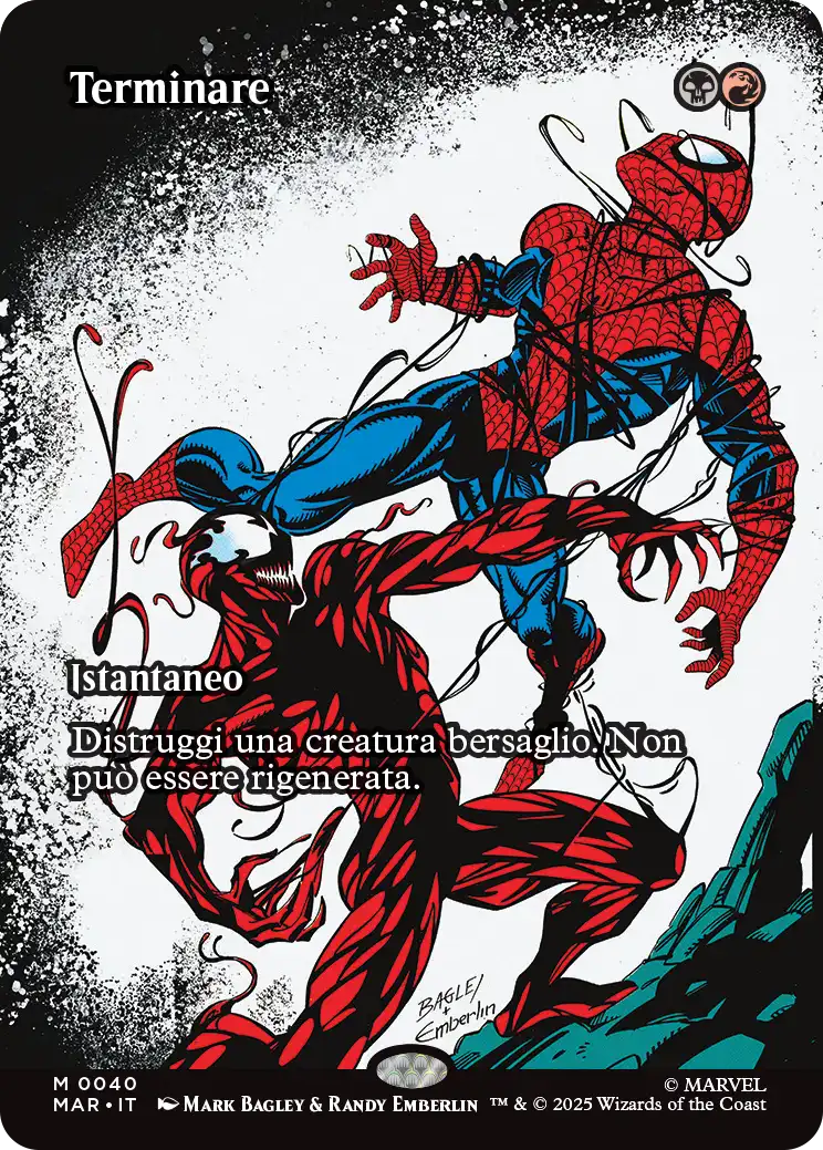 Magic Marvel Spider-man 271 Terminare Source Material Cads