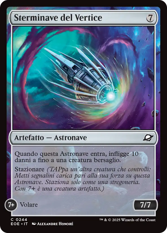 Ai Confini dell' eternità 244 Sterminave del Vertice