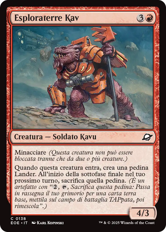 Ai Confini dell' eternità 138 Esploraterre Kav