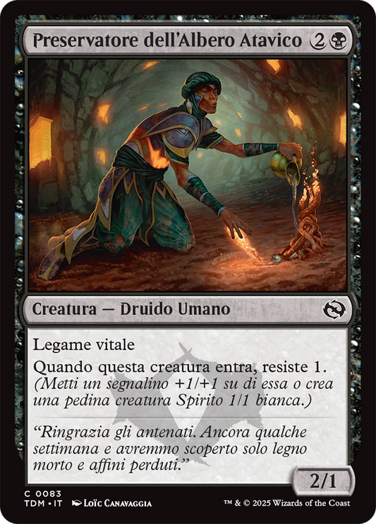 Tarkir la Dracotempesta 83 Preservatore dell'Albero Atavico