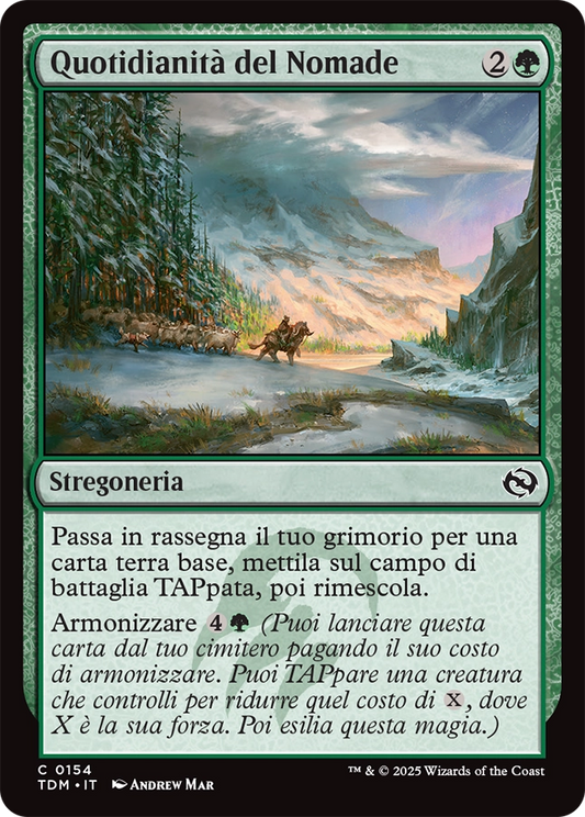 Tarkir la Dracotempesta 154 Quotidianità del Nomade