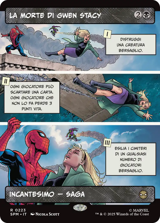 Magic Marvel Spider-man 223 La Morte di Gwen Stacy extra