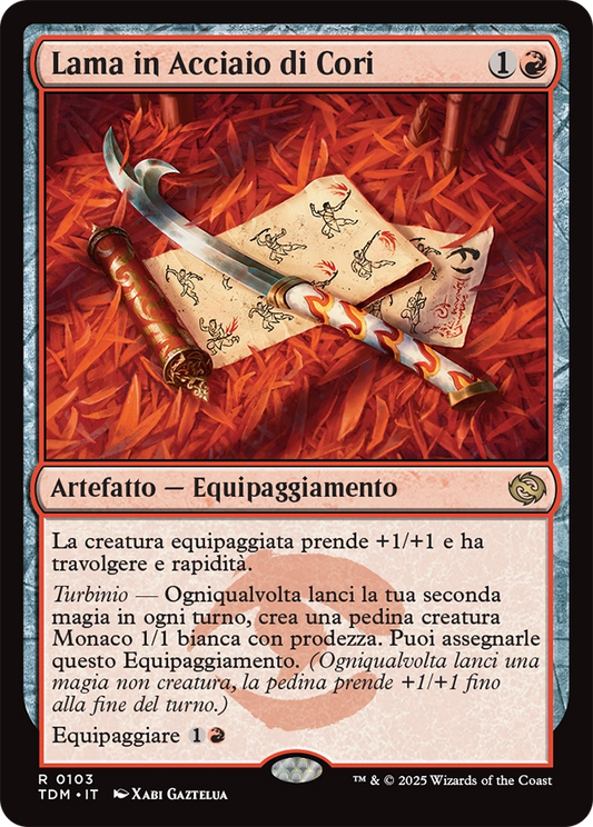 Tarkir la Dracotempesta 103 Lama in Acciaio di Cori