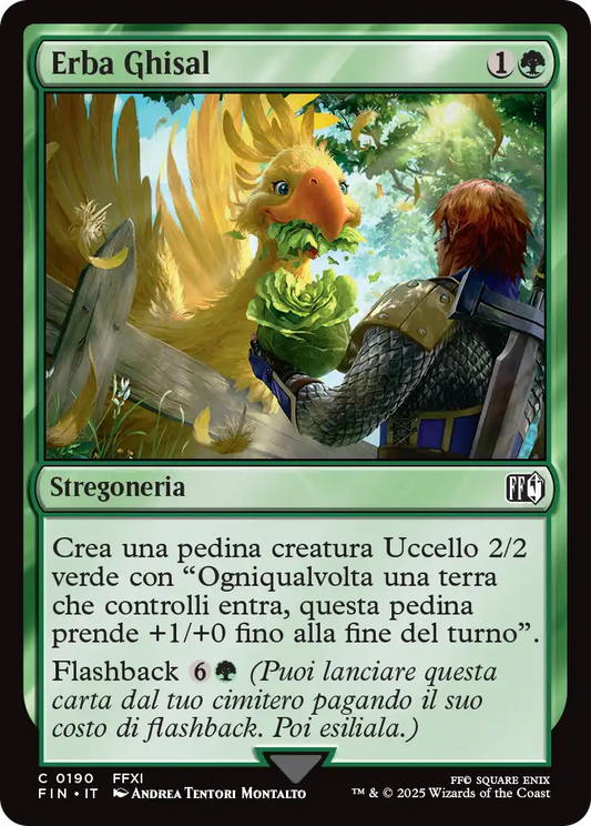 Final Fantasy 190 Erba Ghisal