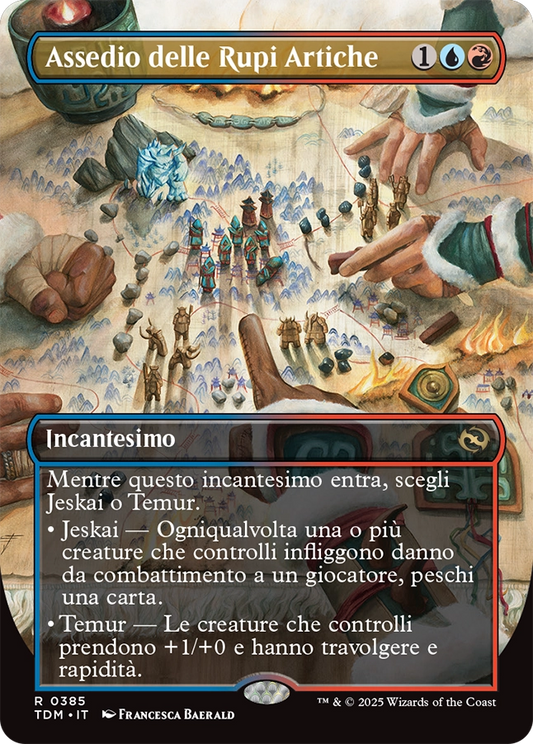 Tarkir la Dracotempesta 385 Assedio delle Rupi Artiche extra