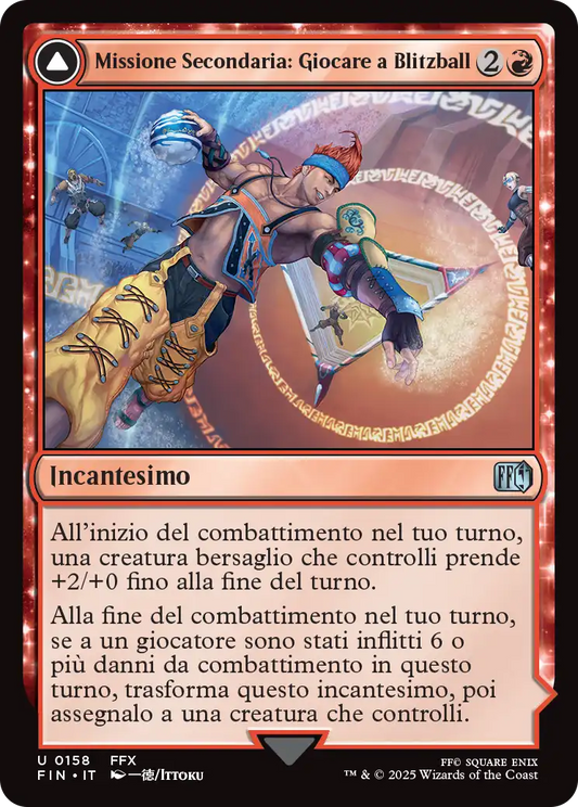 Final Fantasy 158 Missione Secondaria: Giocare a Blitzball/Campione del Mondo, Arm