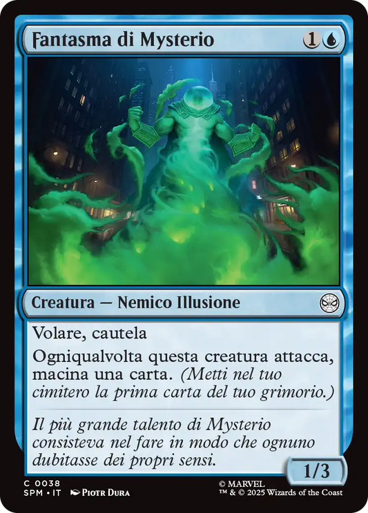 Magic Marvel Spider-man 290 Fantasma di Mysterio foil