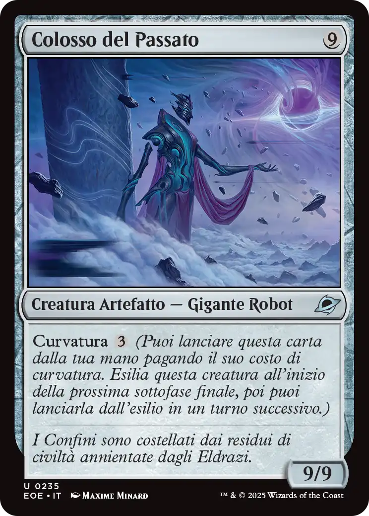 Ai Confini dell' eternità 235 Colosso del Passato