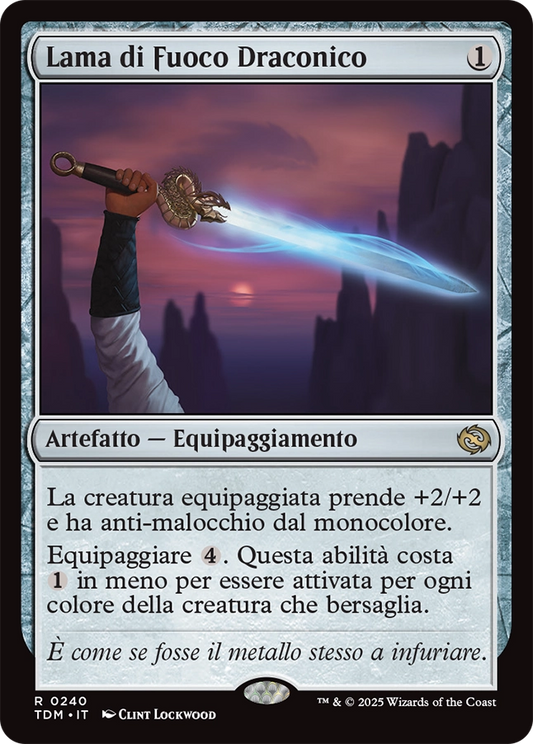 Tarkir la Dracotempesta 240 Lama di Fuoco Draconico