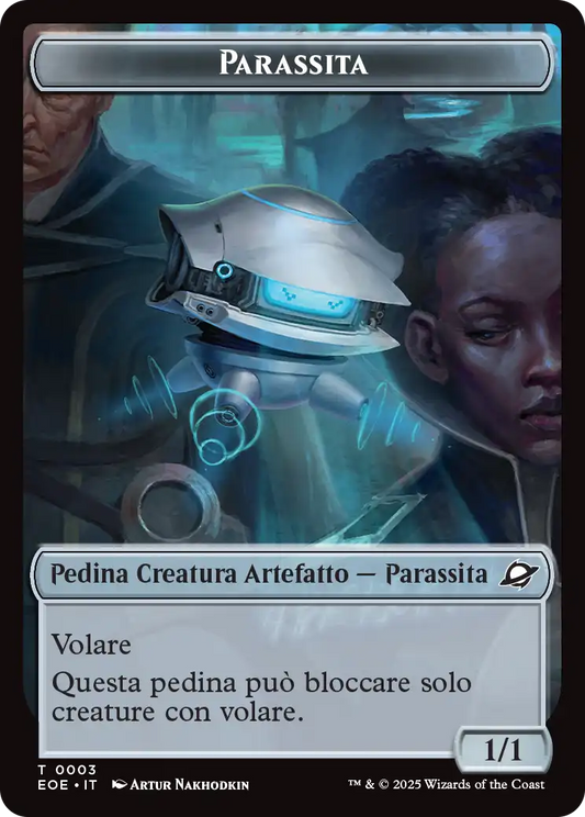 Ai Confini dell' eternità 328 Parassita token/lander