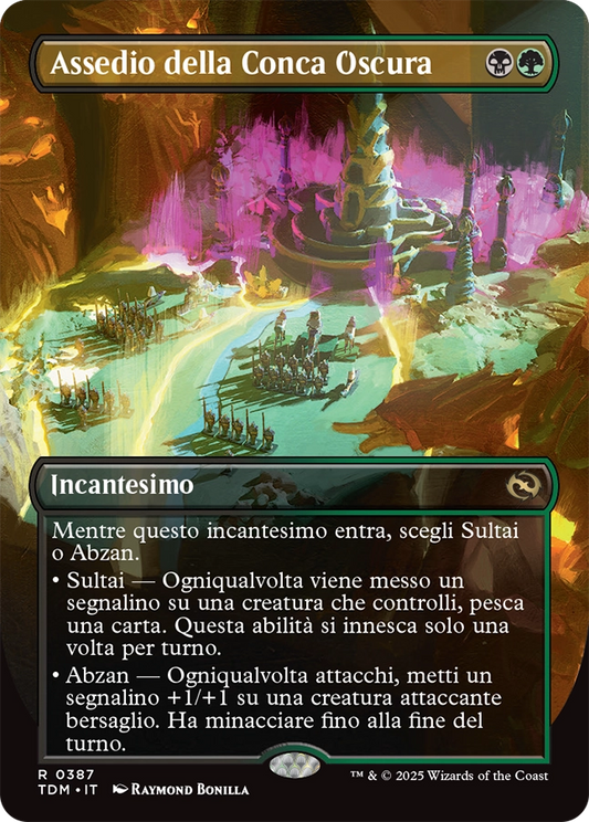 Tarkir la Dracotempesta 387 Assedio della Conca Oscura extra