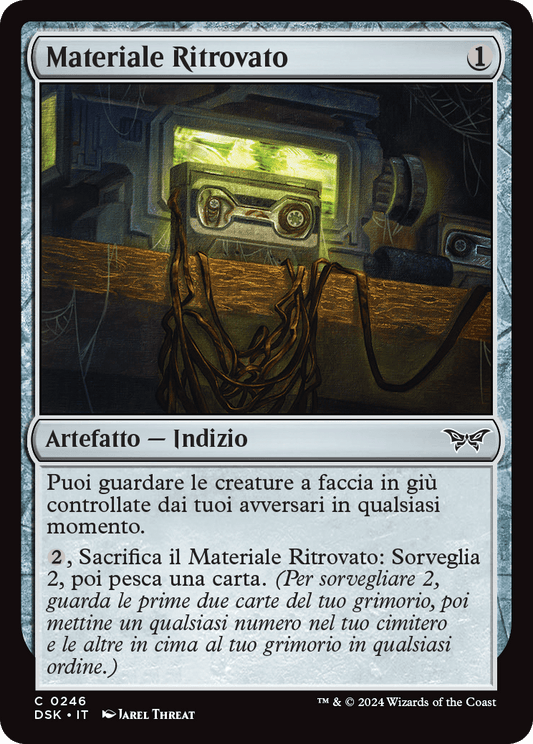 Duskmourn 246 MATERIALE RITROVATO