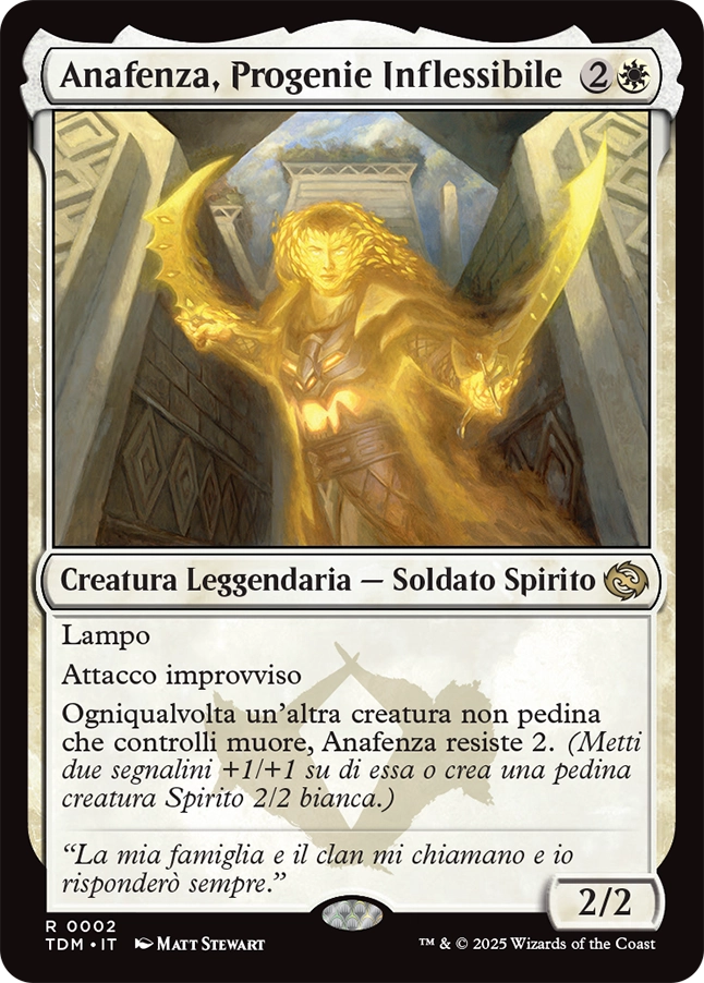 Tarkir la Dracotempesta 2 Anafenza, Progenie Inflessibile
