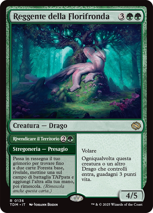 Tarkir la Dracotempesta 136 Reggente della Florifronda