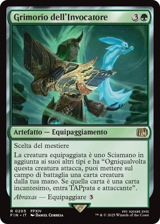 Final Fantasy 205 Grimorio dell’Invocatore