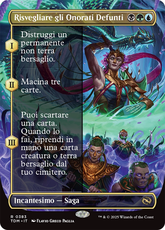 Tarkir la Dracotempesta 383 Risvegliare gli Onorati Defunti extra