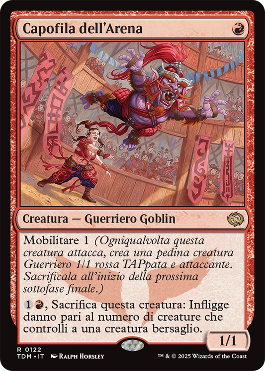 Tarkir la Dracotempesta 122 Capofila dell'Arena