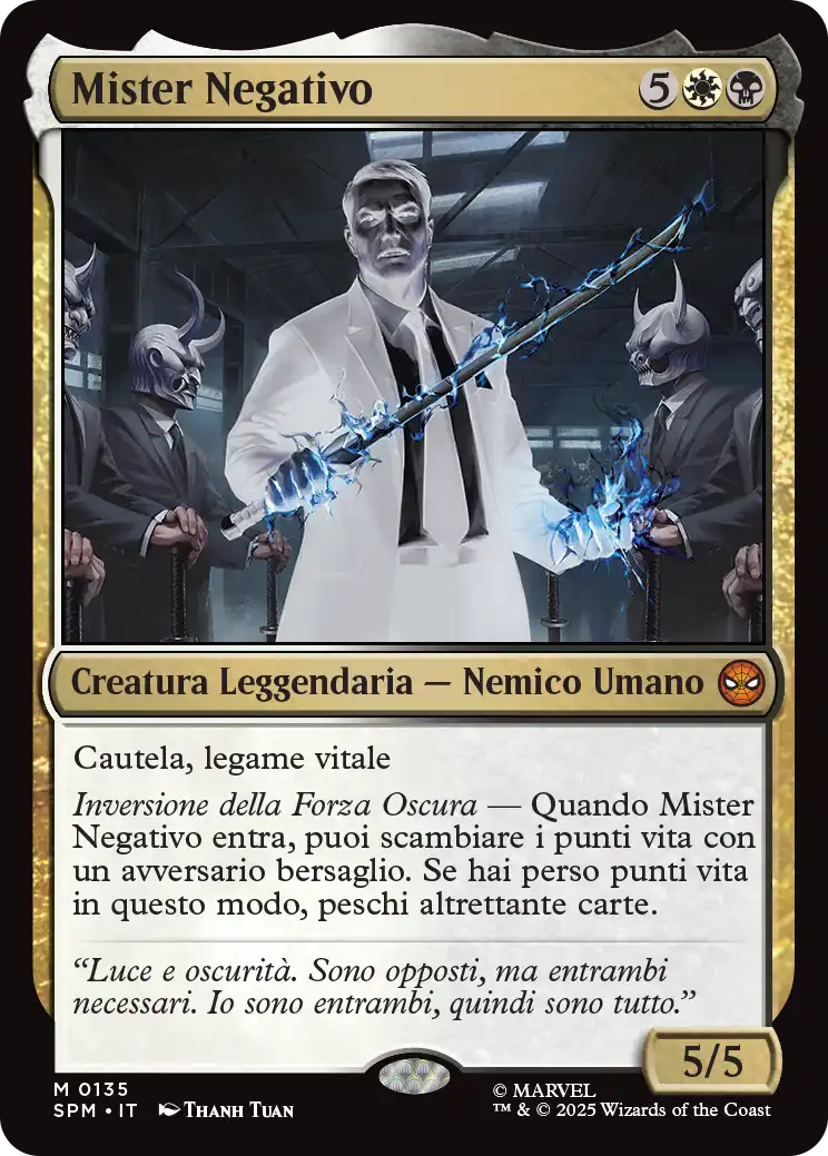 Magic Marvel Spider-man 135 Mister Negativo