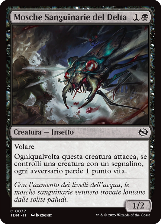 Tarkir la Dracotempesta 77 Mosche Sanguinarie del Delta