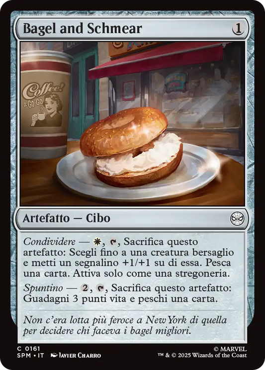 Magic Marvel Spider-man 161 Bagel and Schmear