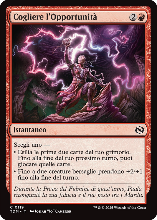 Tarkir la Dracotempesta 119 Cogliere l'Opportunità
