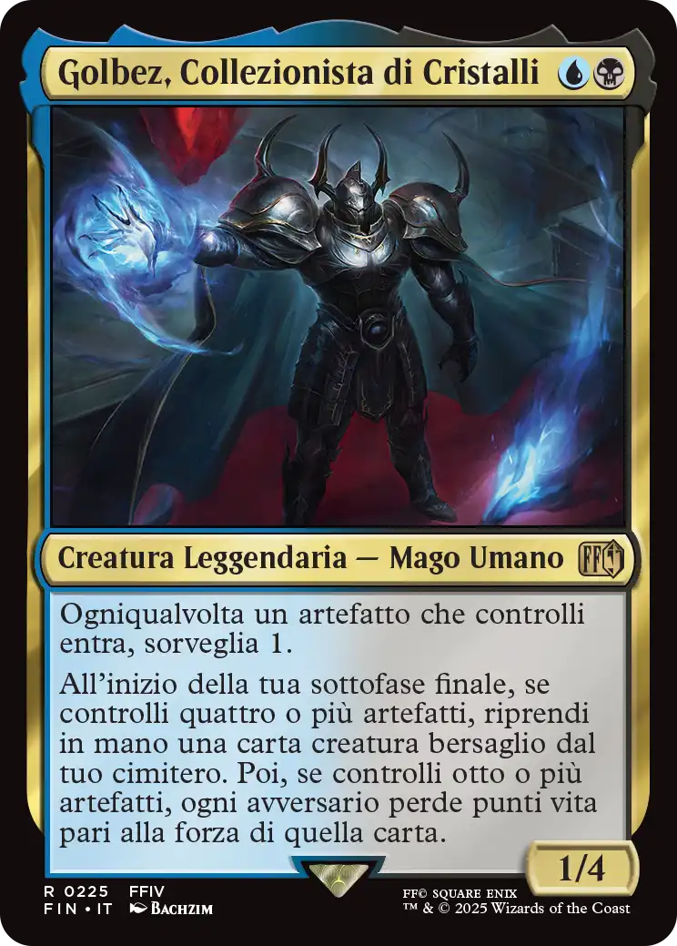 Final Fantasy 225 Golbez, Collezionista di Cristalli