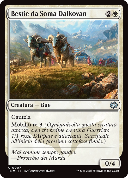 Tarkir la Dracotempesta 7 Bestie da Soma Dalkovan