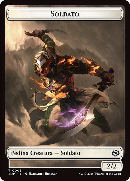 Tarkir la Dracotempesta 410 Soldato token