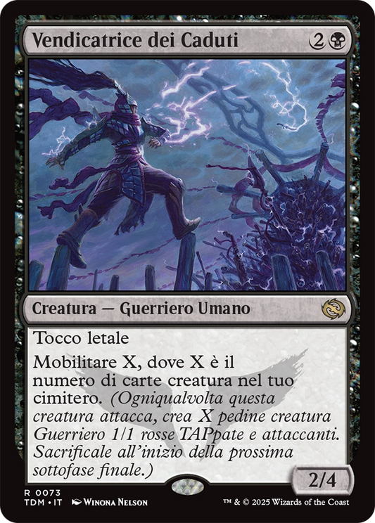 Tarkir la Dracotempesta 73 Vendicatrice dei Caduti
