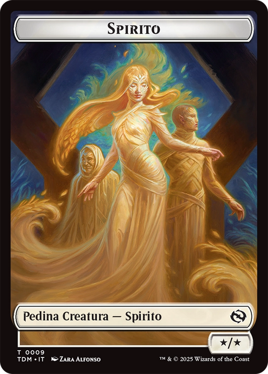 Tarkir la Dracotempesta 414 Spirito token