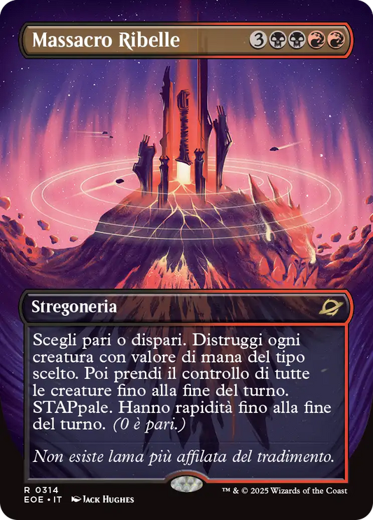 Ai Confini dell' eternità 314 Massacro Ribelle (V.1) extra