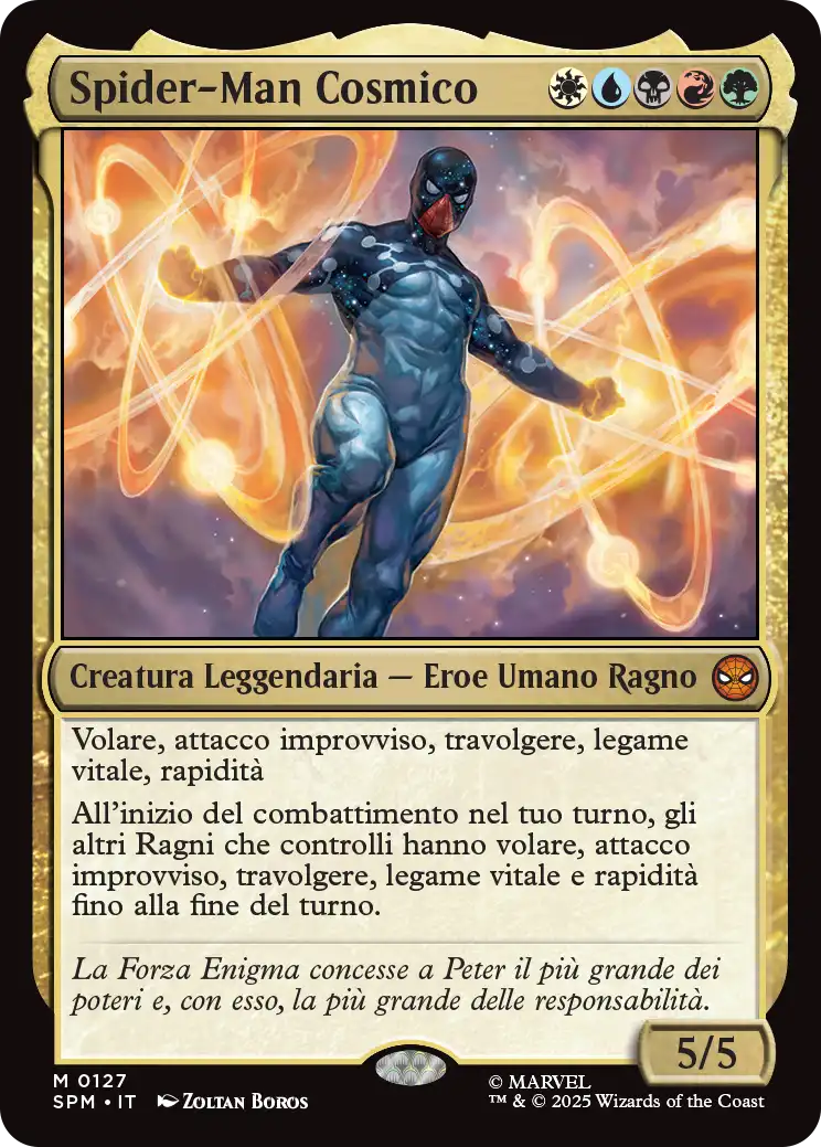Magic Marvel Spider-man 127 Spider-Man Cosmico